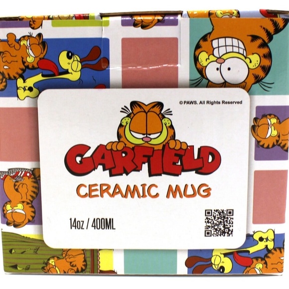 Garfield Ceramic Coffee Mug Cup in Gift Box Comic - Picture 3 of 7